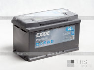Аккумулятор EXIDE PREMIUM  90Ah EN720 о.п.(315х175х190) (EA900)
