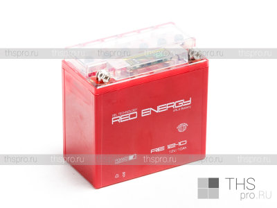 Аккумулятор RED ENERGY  10Ah EN110 п.п. (137х77х135) RE 1210 (YB9A-A, YB9-B, 12N9-4B-1)