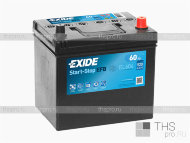 Аккумулятор EXIDE START-STOP EFB  60Ah EN520 о.п.(230х173х222) (EL604)