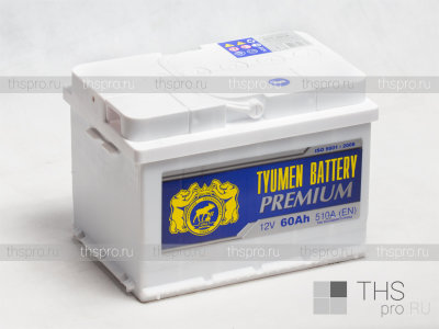 Аккумулятор TYUMEN Battery Premium  60Ah EN510 п.п. (242х175х175) LA