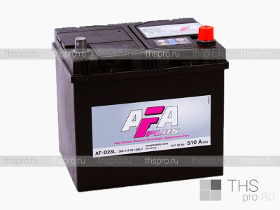 Аккумулятор AFA 60 Ah EN510 о.п. (232х173х225) (AF-D23L)