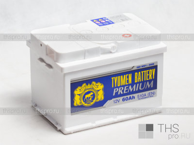 Аккумулятор TYUMEN Battery Premium  60Ah EN510 о.п. (242х175х175) LA