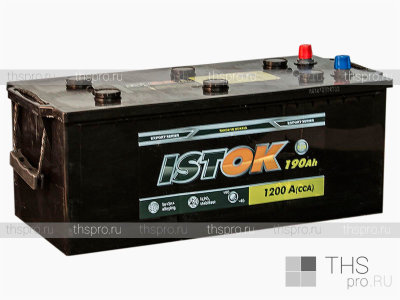 Аккумулятор  ISTOK  190Ah EN1200 о.п.(525х240х243) (ПК) (B00)