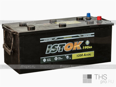 Аккумулятор  ISTOK  190Ah EN1200 п.п.(530х223х223) (ПК) (B00)