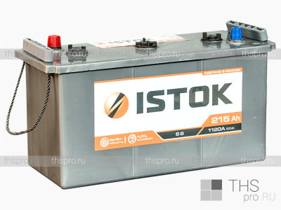 Аккумулятор  ISTOK  215Ah EN1150 о.п.(427х170х240)