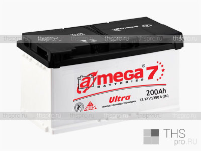Аккумулятор A MEGA BATTERIES Ultra 200Ah EN1350 п.п. (513x223x223)