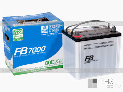 Аккумулятор FURUKAWA BATTERY FB 7000 80D23L 68Ah EN660 о.п.(230х169х225)