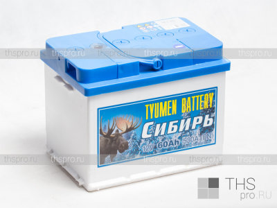 Аккумулятор TYUMEN Battery Сибирь  60Ah EN530 п.п. (242х175х190) L