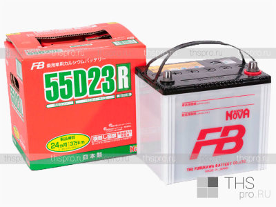 Аккумулятор FURUKAWA BATTERY FB Super Nova 55D23R 60Ah EN550 п.п.(230х169х225)