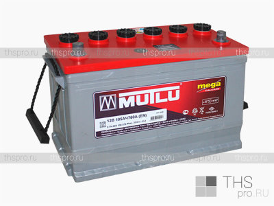 Аккумулятор MUTLU 105Ah EN760 п.п.(347х175х232) MF 60513