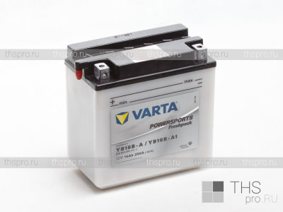 Аккумулятор VARTA 16Ah EN200 п.п.(160х90х161) POWERSPORTS Freshpack (YB16B-A) (516015016)
