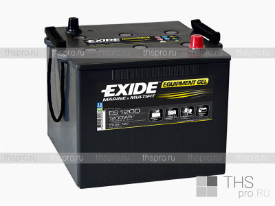 Аккумулятор EXIDE MARINE & LEASURE range  Equipment GEL 110Ah uni (285х270х230) (ES1200)