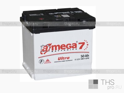Аккумулятор A MEGA BATTERIES Ultra  50Ah EN480 п.п. (242x175x190)