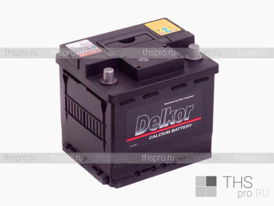 Аккумулятор DELKOR  55AhEN500 uni (206x174x188)  (55566)
