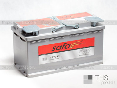 Аккумулятор SAFA Platino AGM 95Ah EN850 о.п.(353х175х190) (SA95-L5)