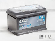 Аккумулятор EXIDE PREMIUM  72Ah EN720 о.п.(278х175х175) (EA722)