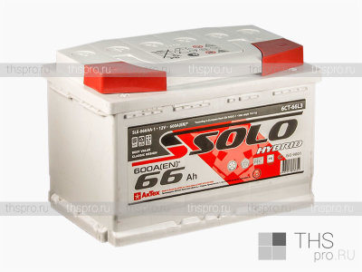 Аккумулятор SOLO 66Ah 550EN п.п.(278х175х190)