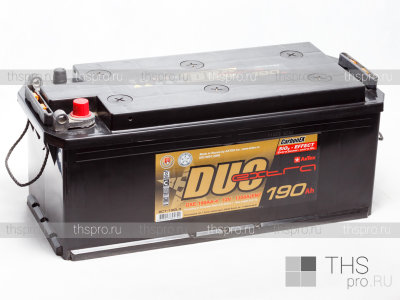 Аккумулятор DUO EXTRA TT 190Ah 1350EN о.п.(514х218х210) (В13КК) (унив.клем.)