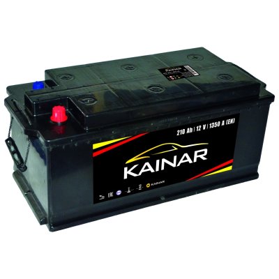 Аккумулятор KAINAR 210Ah 1350EN о.п.(524x239x223) (КК)
