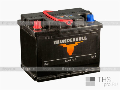 Аккумулятор  ThunderBull   55Ah EN430 п.п.(242х175х190)