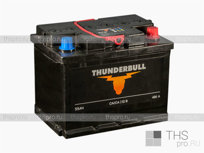 Аккумулятор  ThunderBull   55Ah EN430 о.п.(242х175х190)