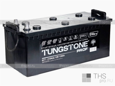 Аккумулятор Tungstone Prof 6CT-210Ah N(4) EN 1390 (516х223х223) о.п. (В00,ПК)