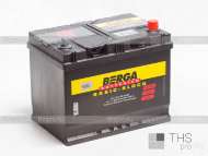 Аккумулятор  BERGA  68Ah EN550 о.п.(261х175х220) (BB-D26L) (борт)