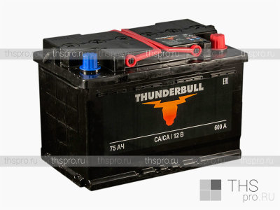 Аккумулятор  ThunderBull   75Ah EN600 о.п.(276х175х190)