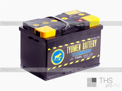 Аккумулятор TYUMEN Battery Standart  70Ah EN590 о.п. (278х175х190) L