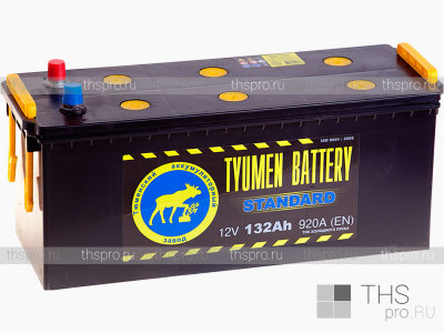 Аккумулятор TYUMEN Battery Standart 132Ah EN920 п.п. (513х189х230) (В00, ПK) L