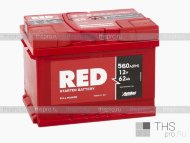 Аккумулятор RED  62Ah EN560 п.п.(242х175х190)