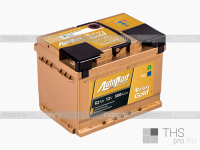 Аккумулятор AutoPart Galaxy GOLD  62Ah EN580 о.п.(242х175х175)
