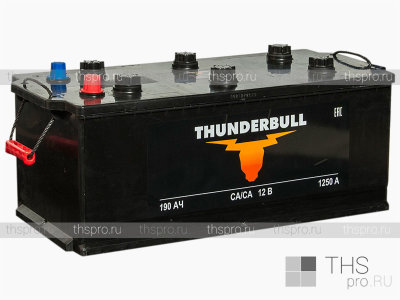 Аккумулятор  ThunderBull  190Ah EN1250 о.п.(524х239х223) (ПК) (B13)