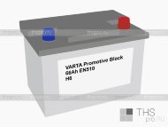 Аккумулятор Varta Promotive Black  66Ah EN510 о.п.(278х175х190) (H6)