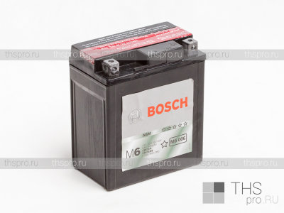 Аккумулятор BOSCH  6Ah EN50 о.п.(114х71х131) (YTX7L-4/YTX7L-BS) (Y5) AGM