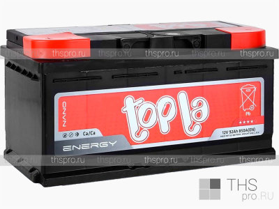 Аккумулятор TOPLA Energy   92Ah EN850 п.п.(353×175×175) (59221 SMF)