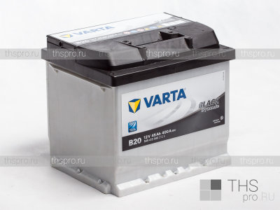Аккумулятор Varta Black Dynamic 45Ah EN400 п.п.(207х175х190) (B20)