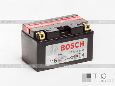 Аккумулятор BOSCH  8Ah EN150 п.п.(150х87х93) (YTZ10S-4/YTZ10S-BS) (Y11) AGM