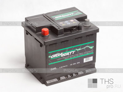 Аккумулятор  GIGAWATT 45Ah EN400 п.п.(207х175х190) (G44L) (0185754513)