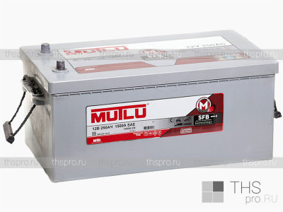 Аккумулятор MUTLU 250Ah EN1450 п.п.(518х273х242) MF 75012