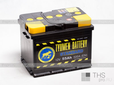 Аккумулятор TYUMEN Battery Standart  55Ah EN500 о.п. (242х175х190) L