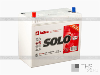Аккумулятор SOLO Asia 45Ah 440EN п.п.(238х129х223) J (SP)
