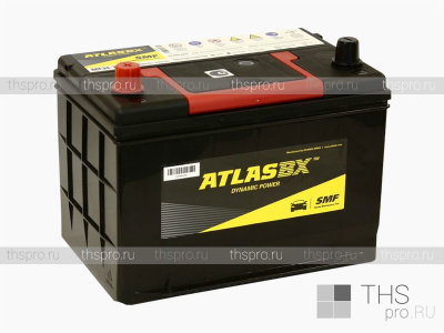 Аккумулятор ATLAS  80Ah EN500 о.п.(MF34-7100) (борт)