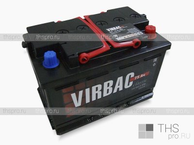 Аккумулятор Virbac Classic  75Ah EN600 о.п.(278x175x190)    [К]