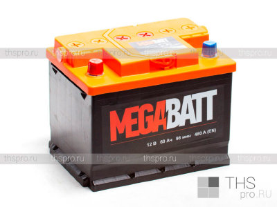 Аккумулятор  MEGA BATT   60Ah EN430 п.п.(242х175х190)