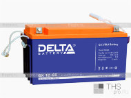 Аккумулятор DELTA  12V  65Ah (GX 12-65) (350х167х183)