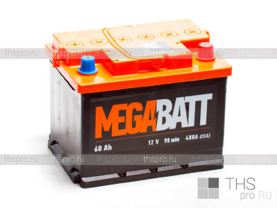 Аккумулятор  MEGA BATT  60Ah EN430 о.п.(242х175х190)