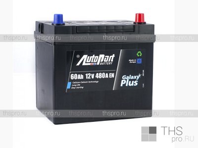 Аккумулятор AutoPart Galaxy Plus  60Ah EN480 о.п.(230х173х225)