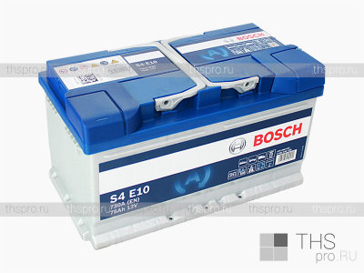 Аккумулятор BOSCH S4 E10 EFB 75Ah 730A (EN) о.п.(315х175х175) 575 500 073