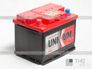 Аккумулятор Unikum  55Ah EN450 п.п. (242х175х190)